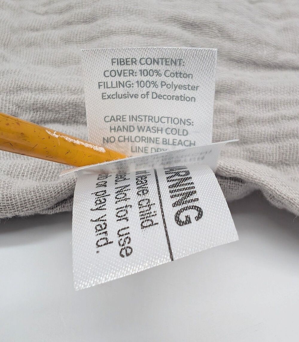NWT Carter's Child of Mine Muslin Gray Elephant Lovey Security Blanket Unisex - Picture 9 of 9
